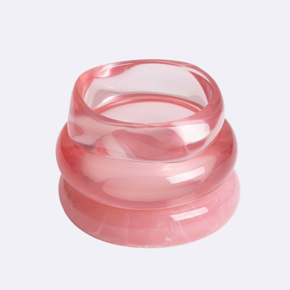 Luv Aj Formenta Bangle Set 3pc - Pink